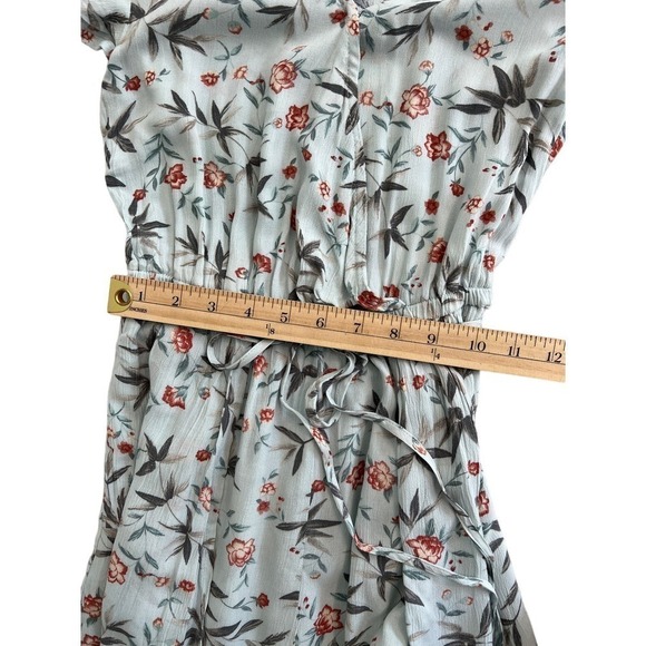 American Eagle Outfitters Floral Shorts Romper Maxi Dress, SiZE XS - Picture 11 of 15